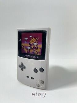 Gameboy Couleur Drôlejouer Stratifié Q5 V2.0 Ips Console Rétroéclairée Lcd- Gris