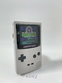 Gameboy Couleur Drôlejouer Stratifié Q5 V2.0 Ips Console Rétroéclairée Lcd- Gris