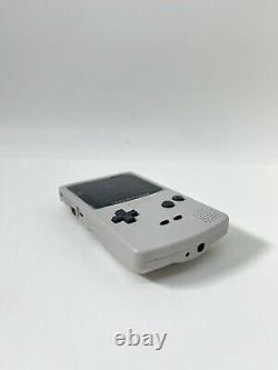 Gameboy Couleur Drôlejouer Stratifié Q5 V2.0 Ips Console Rétroéclairée Lcd- Gris