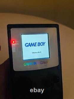 Gameboy Couleur + Écran Rétroéclairé 5 Modes De Luminosité Nouveau Shell + Écran