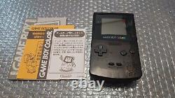 Gameboy Couleur Effacer Noir Eiden Japon Holy Grail Principal Unite Excellent