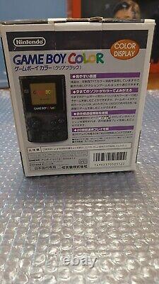 Gameboy Couleur Effacer Noir Eiden Japon Holy Grail Principal Unite Excellent