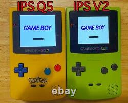 Gameboy Couleur Funnyjouer Q5 2.0 XL Ips Console Écran LCD Rétroéclairé Gbc Game Boy