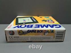Gameboy Couleur Gelb Nintendo Pal Noe Ovp Boxed Handheld Konsole