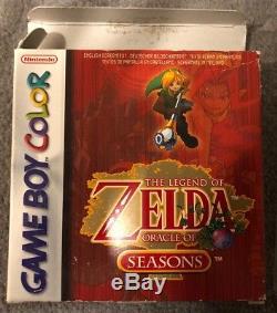 Gameboy Couleur La Légende De Zelda Oracle Des Âges Et De L'oracle Des Saisons