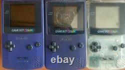 Gameboy Couleur Lot De 10 Comme Est Pour Les Pièces Ou La Réparation Gbc Nintendo Console Jp