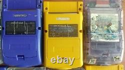 Gameboy Couleur Lot De 10 Comme Est Pour Les Pièces Ou La Réparation Gbc Nintendo Console Jp