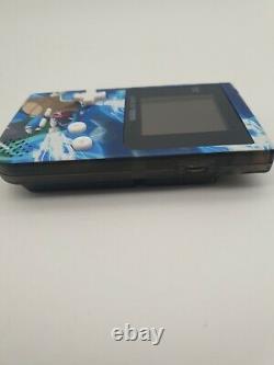 Gameboy Couleur Moted LCD Rétroéclairé Écran Multicolore Avec Boîtier Blastoise