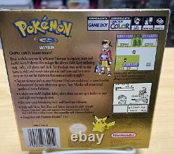 Gameboy Couleur Pokémon Gold Version Complète En Boîte Grand État