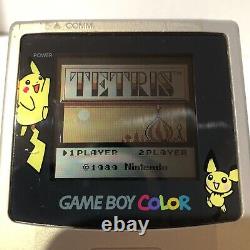 Gameboy Couleur Pokemon Special Pikachu Edition Handheld Authentic Tested Oem