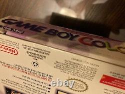 Gameboy Couleur Purple Atomique Près De La Menthe Factory Seeled One Prowner Voir Pics Gbc Nib