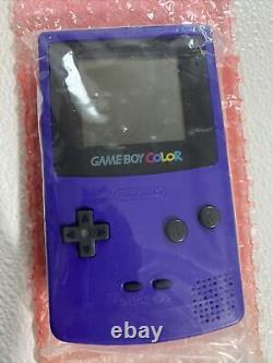 Gameboy Couleur Raisin Display/kiosk Nouveau Système