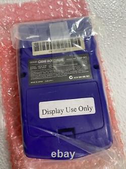 Gameboy Couleur Raisin Display/kiosk Nouveau Système