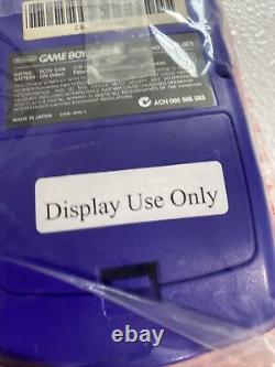 Gameboy Couleur Raisin Display/kiosk Nouveau Système