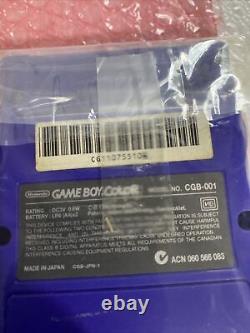 Gameboy Couleur Raisin Display/kiosk Nouveau Système