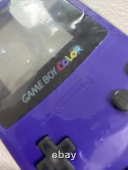 Gameboy Couleur Raisin Display/kiosk Nouveau Système