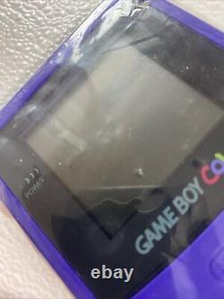 Gameboy Couleur Raisin Display/kiosk Nouveau Système