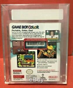 Gameboy Game Boy Color System Console Teal Marque Nouveau Nes Vga Graded 85 Mint