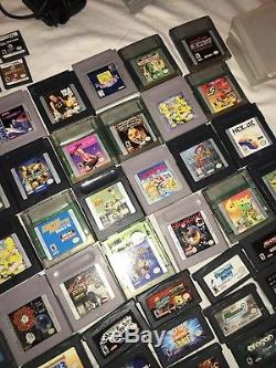 Gameboy Lot Advance / Sp / Couleur / Dsl / 2ds XL Avec 93 Jeux Lot Jeux D'enfants Testés