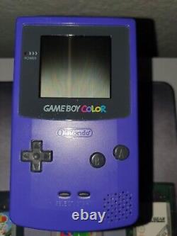 Gameboy couleur menthe (boîte) lot avec Metal Gear Solid (rare) et bien plus encore