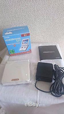 Gba Game Boy Advance Sp Console De Couleur Famicom En Boîte + Super Mario Advance Japan