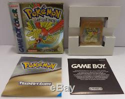 Gbc Console Nintendo Jeu Boy Gameboy Couleur Italiano Ita Pokemon Versione Oro