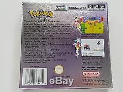 Gbc Gameboy Color Pokemon Crystal Version Cib Excellent