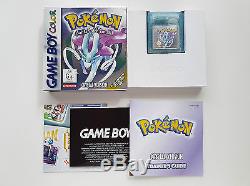 Gbc Gameboy Color Pokemon Crystal Version Cib Excellent