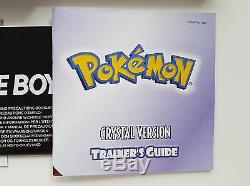 Gbc Gameboy Color Pokemon Crystal Version Cib Excellent