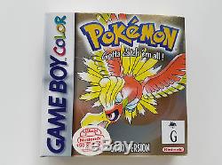 Gbc Gameboy Color Pokemon Gold Version Cib Near Mint