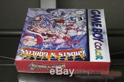 Ghosts'n Goblins (game Boy Color, 1999) H-seam Scellé Et Menthe! Ultra Rare