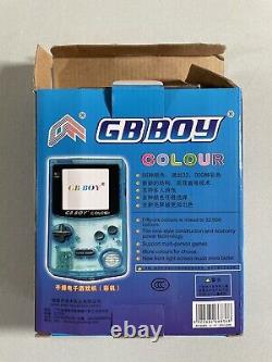 Go Boy Color Game Boy Console De Poche Classique, Vert, Testé, Rétroéclairé, En Boîte