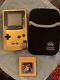 Gold Chrome Pokémon Nintendo Gameboy Couleur Gbc Cartouche Remise À Neuf Anime