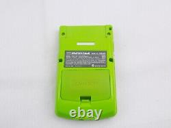 Grade A Nintendo Gameboy Jeu Garçon Couleur Lime Vert / Translucide Vert Handhe