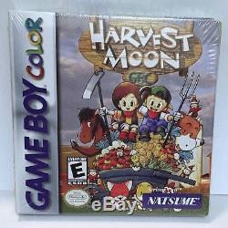 Harvest Moon Gbc (nintendo Game Boy Color, 1999) Nouveau Et Scellé En Usine