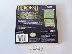 Heroes Of Might And Magic II 2 Game Boy Color Cib Complet Dans La Boîte Manuel Du Jeu