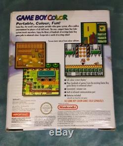 Hou La La! Nintendo Gameboy Color Color Purple Nouveau Box Scellé Boxed Game Boy Console