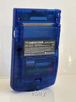 IPS Nintendo Gameboy Color Console Bleue GBC Écran Q5 Touches de Contrôle OSD