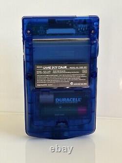 IPS Nintendo Gameboy Color Console Bleue GBC Écran Q5 Touches de Contrôle OSD