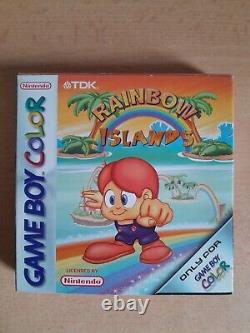 Iles Arc-en-ciel Nintendo Game Boy Color GBC, Boîte PAL complète, TBE