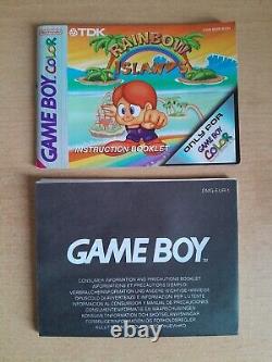 Iles Arc-en-ciel Nintendo Game Boy Color GBC, Boîte PAL complète, TBE