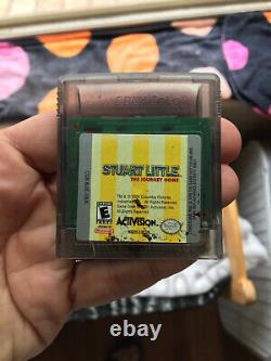 Ips Backlit Glow In The Dark Nintendo Gameboy Couleur Gbc Stuart Little Cartridge