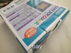 Japonais Nintendo Game Boy Couleur Cgb-001 Console Complete Avec Boîte