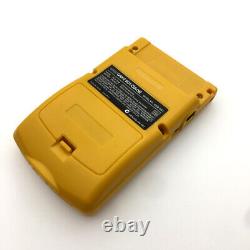 Jaune Retrofit Nintendo Jeu Garçon Couleur Gbc Jeu Console + Cartouche De Jeu