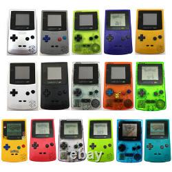 Jaune Retrofit Nintendo Jeu Garçon Couleur Gbc Jeu Console + Cartouche De Jeu