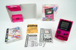 Jeu Boy Color Clear Cherry Pink Sakura Taisen Limited Japan Cib Ovp Boxed