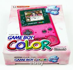 Jeu Boy Color Clear Cherry Pink Sakura Taisen Limited Japan Cib Ovp Boxed