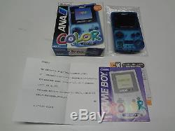 Jeu Boy Color System Ana Limited Edition + Gain De Note Nintendo Japan Exc
