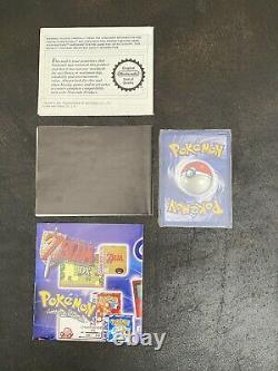 Jeu Boy Colour Pokemon Special Limited Edition Boxed Rarehot Console