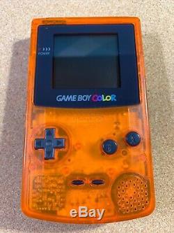 Jeu D'occasion Boy Color Clear System Orange Et Noir Daiei Hawks Nintendo Japon